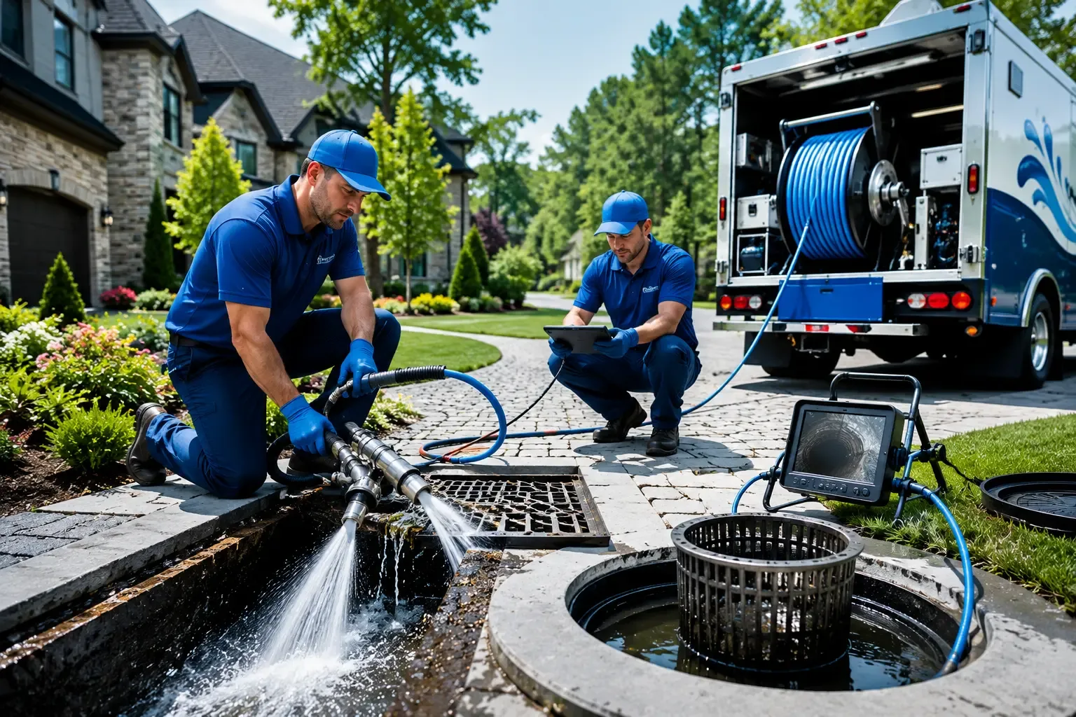 Local outdoor drain cleaning professionals in Carter Lake, IA